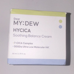 Dear MY:DEW HYCICA Soothing Face Moisturizer Cream, CICA HA, 2.70 fl oz