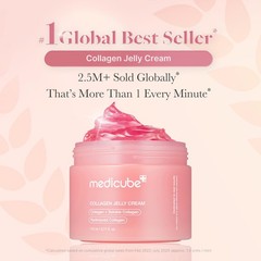 medicube Jelly Cream with Collagen, 3.71 Fl Oz (Pack of 1), Collagen