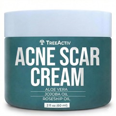TreeActiv Acne Scar Treatment, 2 fl oz, Scar Cream for Face and Dark Spot Remove