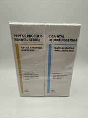 Peptide Propolis Renewal Serum & Cica-Hyal Hydrating Serum -50ml Bottles
