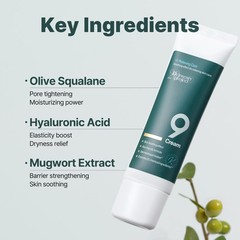 Dr.twentyproject 9 Cream – Pore Refining, Moisturizing, Soothing Mugwort