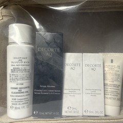 Decorte AQ FACIAL CARE Travel Set (Cleanser, Serum, Emulsion, Lotion) 6 pieces