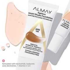 Almay Anti-Aging Foundation, Smart Shade Face 1 Fl Oz (Pack of 1), FAIR