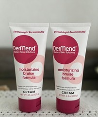 2Pack dermend moisturizing bruise formula cream 4.5 oz Exp 5/28
