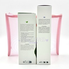 NIB | Glow Recipe Blueberry & Avocado Cleansers + Cosmetic Mesh Zip Pouch Bundle