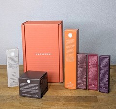 Naturium Skincare Set Moisturizer SPF, Ruby Lip Balm & Multi-Peptide Eye Cream