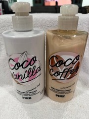 Victoria&rsquo;s Secret PINK Coco Vanilla & Coco Coffee Body Lotion Set