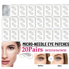 Hyaluronic Acid Microneedle Eye Patches Mask Anti Aging Wrinkles Dark Circles US