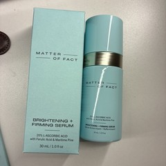 Matter Of Fact Brightening + Firming Serum Authentic And New In Box