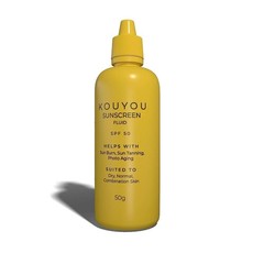 Kanpeki Kouyou Fluid Sunscreen SPF 50 with No White Cast – 50 g