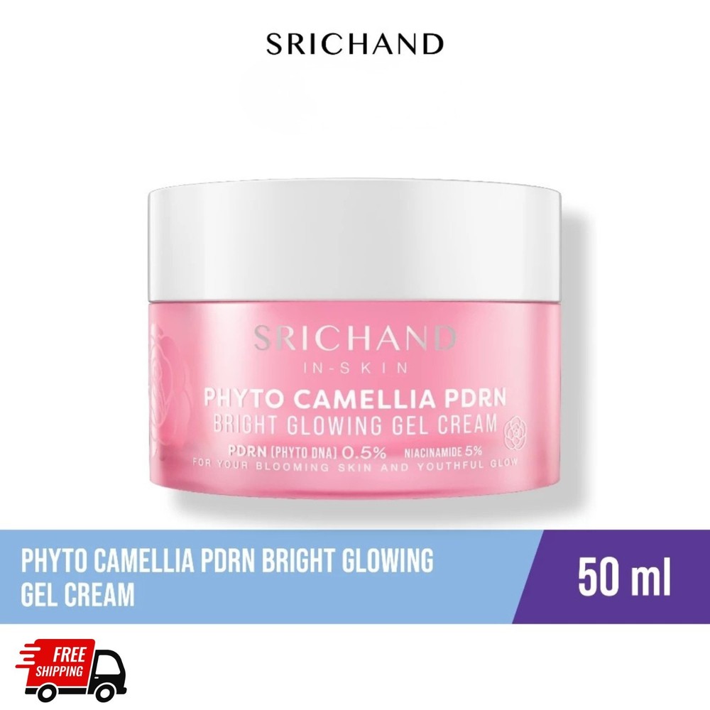Srichand Phyto Camellia PDRN Bright Glowing Gel Cream Radiant Boost 50ml Origina