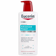 Eucerin Advanced Repair Body Lotion Fragrance-Free Urea Ceramide-3 16.9 oz