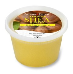 African Shea Butter 16 oz. Yellow Raw Shea Butter Bulk Natural Organic Unrefined