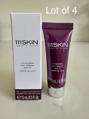 111Skin Y Theorem Day Cream NAC Y 0.5oz/15ml Lot Of 4 = 2oz/60ml total NIB