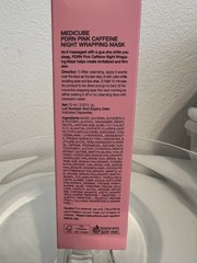 Medicube PDRN Pink Caffeine Night Wrapping Mask Hydrating Firming Korean 75ml