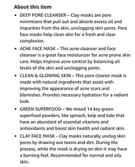 New B Shiny Brightening & Radiance Superfood Face Mask