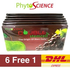 New 6 Free 1 pack Phytoscience Double StemCell stem cell anti aging EXP 2027