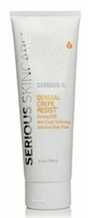 SERIOUS SKINCARE DERMAL CREPE RESIST BODY POLISH EXFOLIATOR (8oz/Sealed)