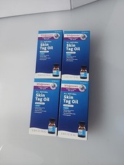 Walgreens Skin Tag Oil, 0.34 fl oz Exp 2/2027 (4pack)