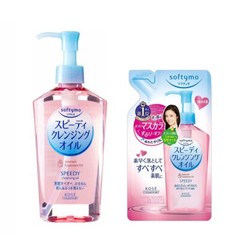 KOSE SoftyMo Speedy Cleansing Facial Wash Oil Makeup Removal 230ml US
