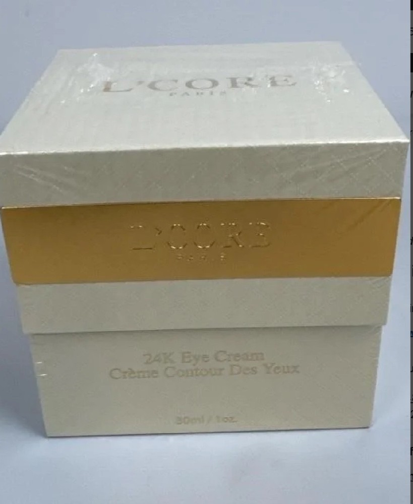 New Sealed L&rsquo;CORE PARIS 24K Eye Cream Nourishing Hydrating Eye Cream 1 oz.