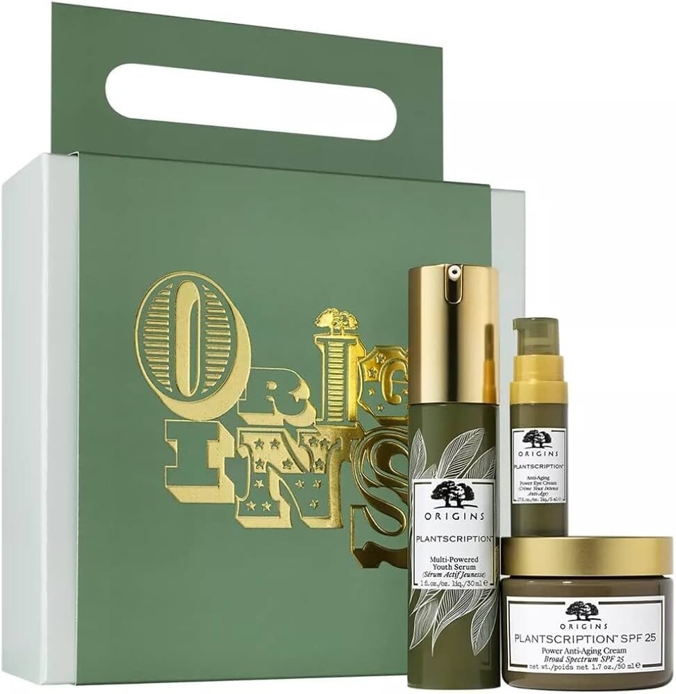 Origins Youth ALL-STARS Plantscription TRIO To HYDRATE & Plump 3 Pcs Set-NIB