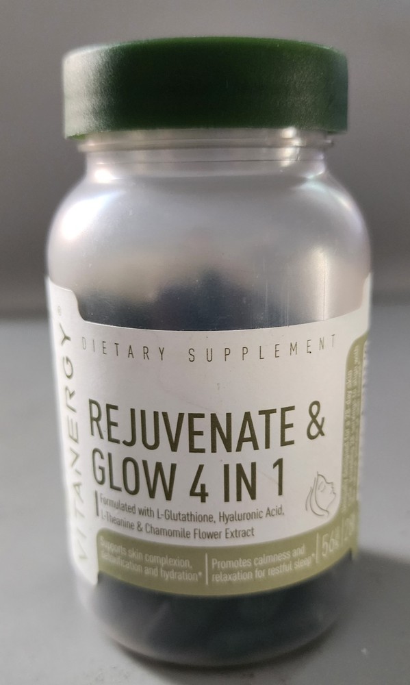 Vitanergy Beauty Rejuvenate Glow Supplement – 4-in-1 Nighttime Support Exp 2/27