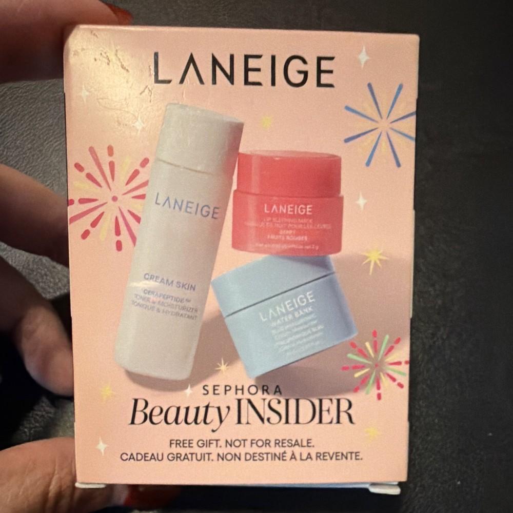 Laneige Sephora Beauty Insider 3 Piece Birthday Gift Set NIB