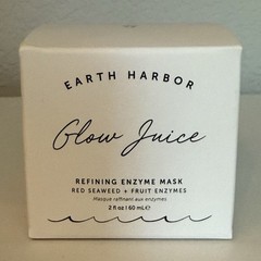 Earth Harbor Glow Juice Enzyme Mask Hydrating Clarifying Gel 2 fl oz/60 mL