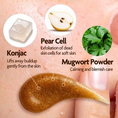 Dr.ROSA First Pure Konjac Peeleanser : Gentle Daily Cleansing with Konjac & Pear