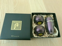 The History of Whoo Hwanyu Special Gift Kit EMPTY Bottles Box K-Beauty Display