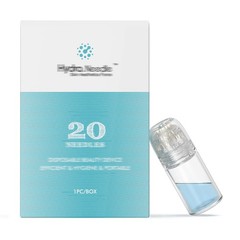 Hydra 20 Pins Derma Roller With bottle Skin Therapy Auto Serum Infusion System