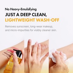 PHA Pore Cleansing Oil for Sensitive Skin – Makeup Remover, Deep Cleanser, 10.14