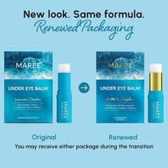 MAREE Under Eye Balm Stick Hydrating–Retinol Caffeine Under Eye Brightener Stick