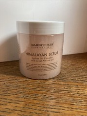 Majestic Pure Himalayan Scrub Lychee Oil Complex And Sweet Almond Oil 10oz