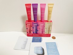Laneige Lip Glowy Balm Set Mini Berry, Gummy Bear, Sweet Candy, Vanilla