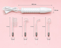 High Frequency Facial Wand Pro 4 In 1 Acne Treatment Anti Aging Beauty Device