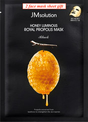 JMsolution Honey Luminous Royal Propolis Toner XL 20.28 fl oz.2 Face Mask Sheet