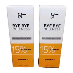 2 it Cosmetics Bye Bye Dullness Concentrated Derma Serum 15% Vitamin C, E