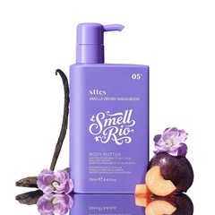Smell Rio Body Butter 05# (Vanilla Orchid Sandalwood) – Fast Absorbing, Light…