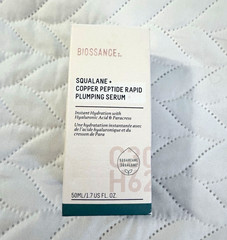 Biossance Squalane + Copper Peptide Plumping Hydrating Face Serum 1.7 fl oz