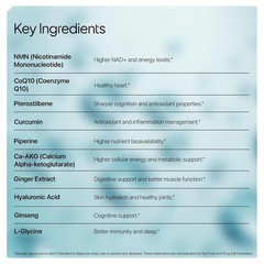Decode Age LongeVit Healthy Ageing Supplement | 10-in-1 longevity – 30N
