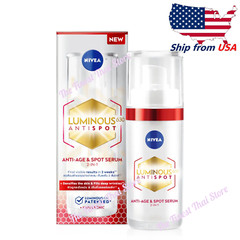Nivea Luminous630 Antispot 2-In-1 Anti-Age Spot Serum 30ml – Ship from USA