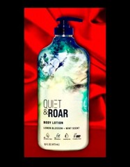 Quiet & Roar Body Lotion Lemon BLOSSOM & MINT 16oz skin/sense Remedy Ltd Edition