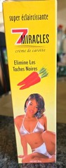 7 Miracles carrot cream Super Brightening 2.5 Oz