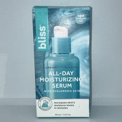 Bliss Drench & Quench All-Day Moisturizing Serum w/Hyaluronic & Amino Acids 1oz