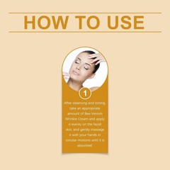 3-Bee Venom Cream Anti-aging Cream Remove Wrinkles quality Lines Tightening/L…