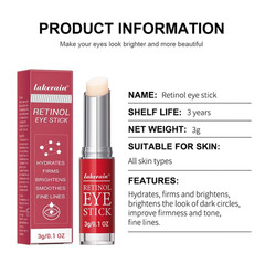 1pc Retinol Eye Cream Stick Dark Circle Firming Eye Serum Care for Women – NEW