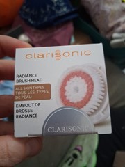 Clarisonic Radiance Brush Head All Skin Types Pink White – NIB – Sealed