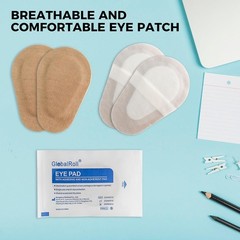 50 Pcs Adhesive Eye Patches, Eye Patches for Adults Eye Pad Disposable Eyepat…